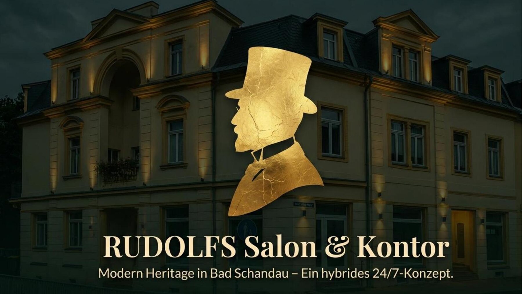 Rudolfs Salon & Kontor — Modern Heritage in Bad Schandau